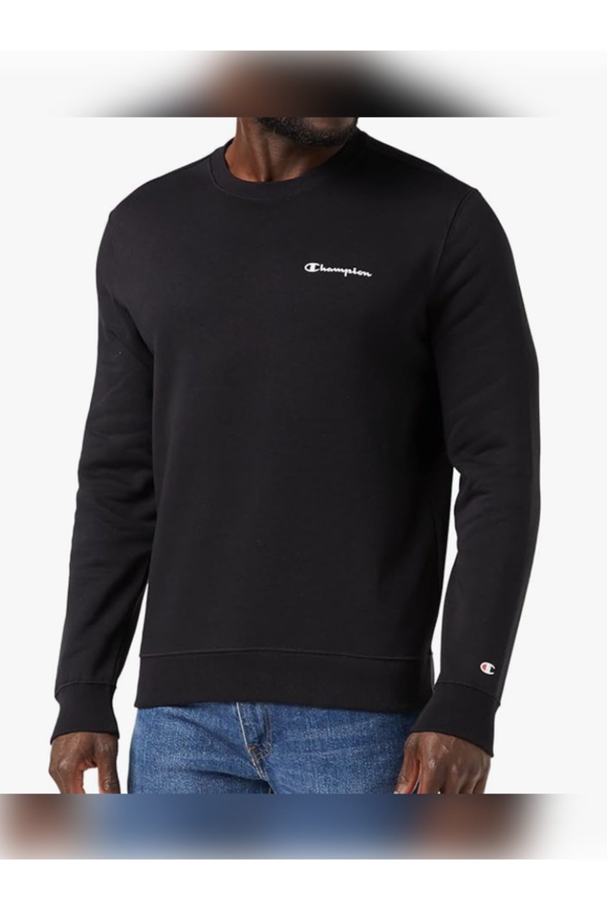 Champion - Legacy Klasik Küçük Logo Bisiklet Yaka Sweatshirt