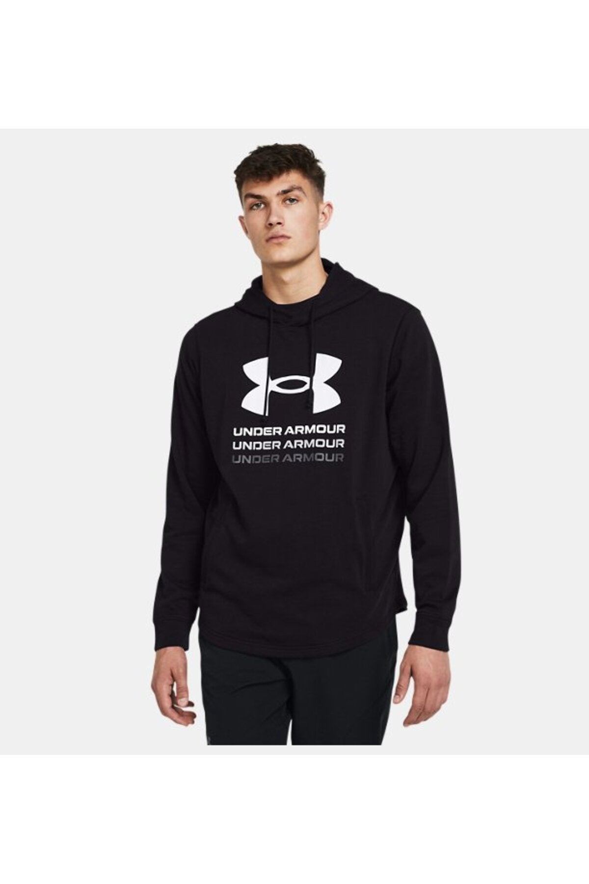 Under Armour - Erkek UA Rival Terry Graphic Kapüşonlu Üst 1386047-001
