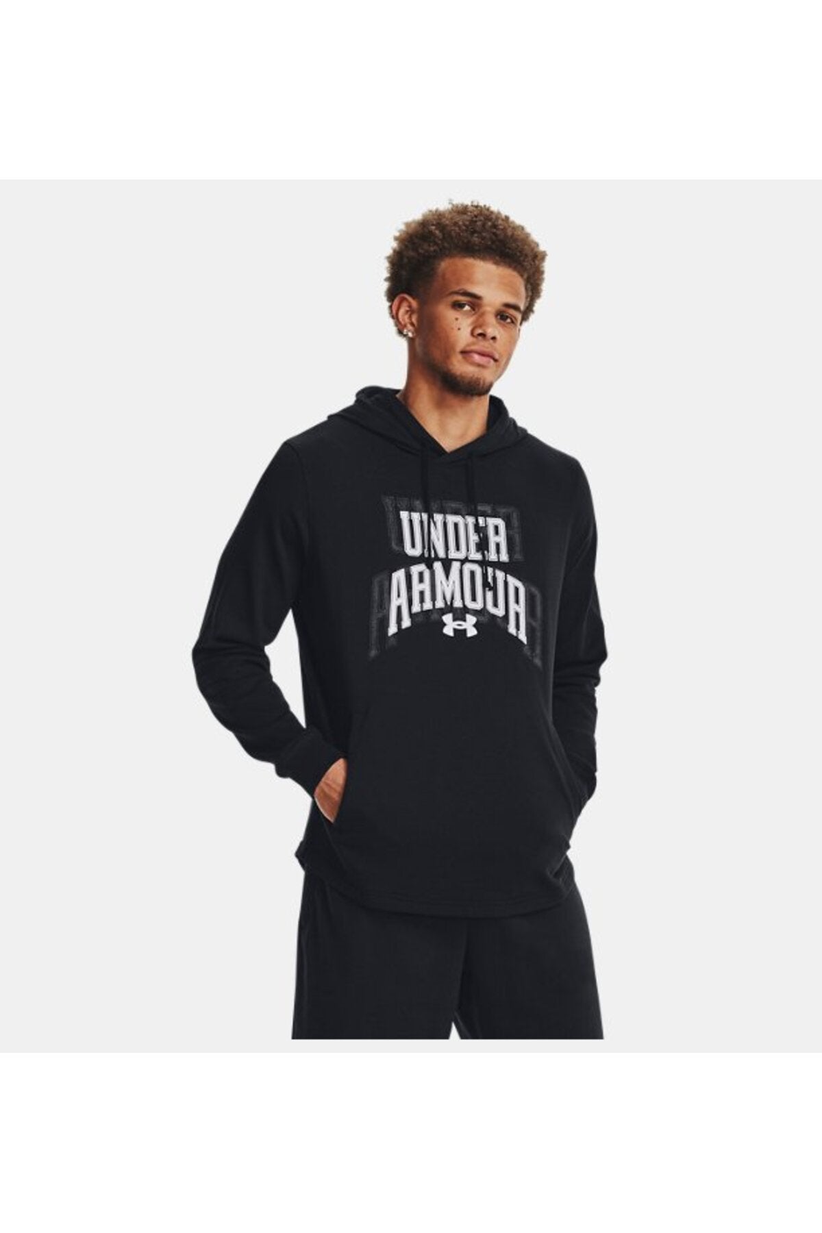 Under Armour - Erkek UA Rival Terry Graphic Kapüşonlu Üst 1379766-001
