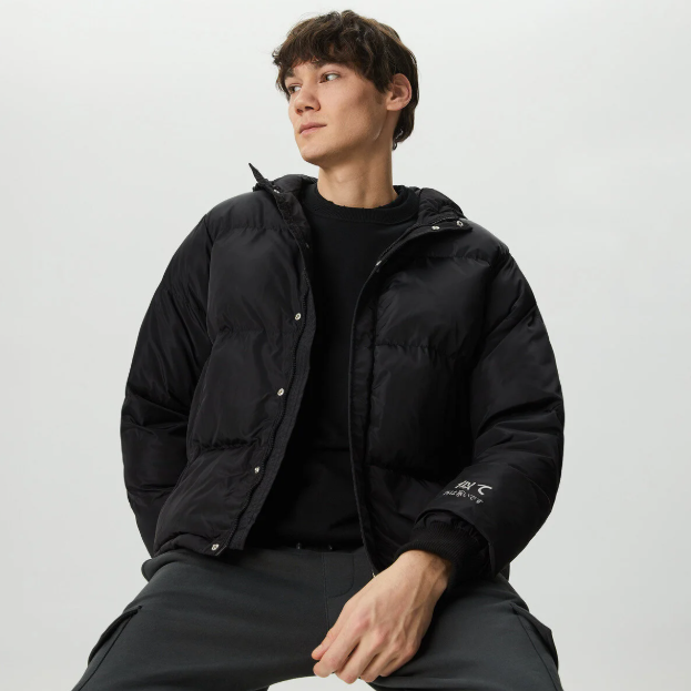 United 4 - UNITED4 Erkek Siyah Mont