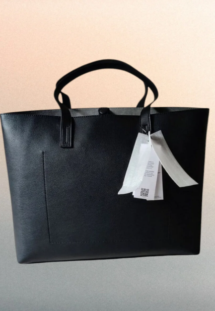 Calvin Klein - CK LEATHER WOMEN'S BAG LARGE SHOPPER ZW0ZW02783 BEH