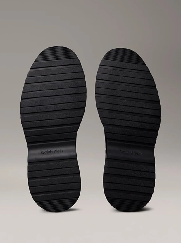 Calvin Klein - Erkek Combat Tabanlı Chelsea Bot - Siyah