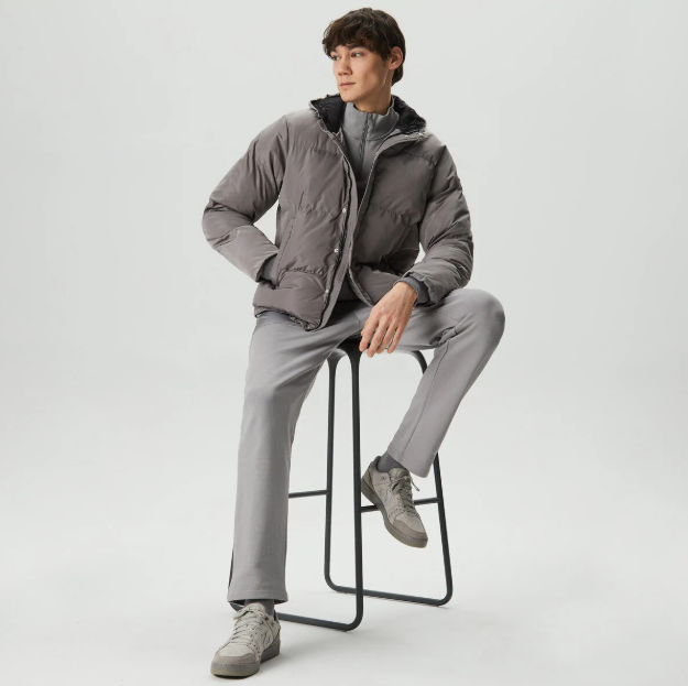 United 4 - UNITED4 Classic Erkek Gri Mont