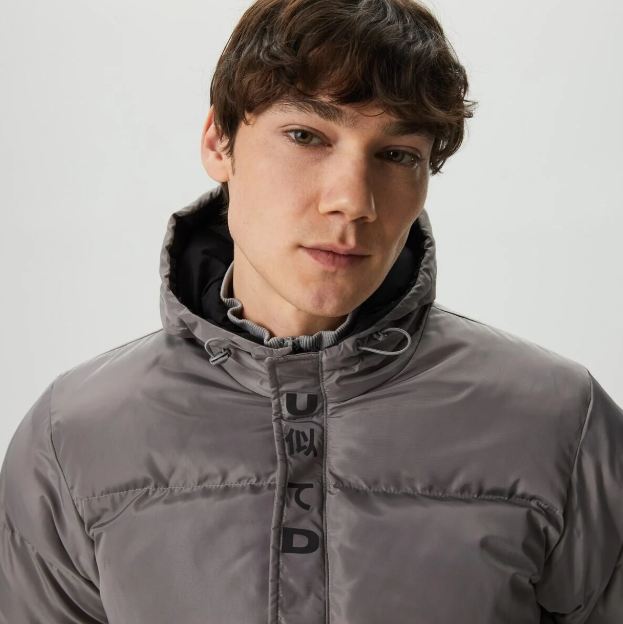 United 4 - UNITED4 Classic Erkek Gri Mont