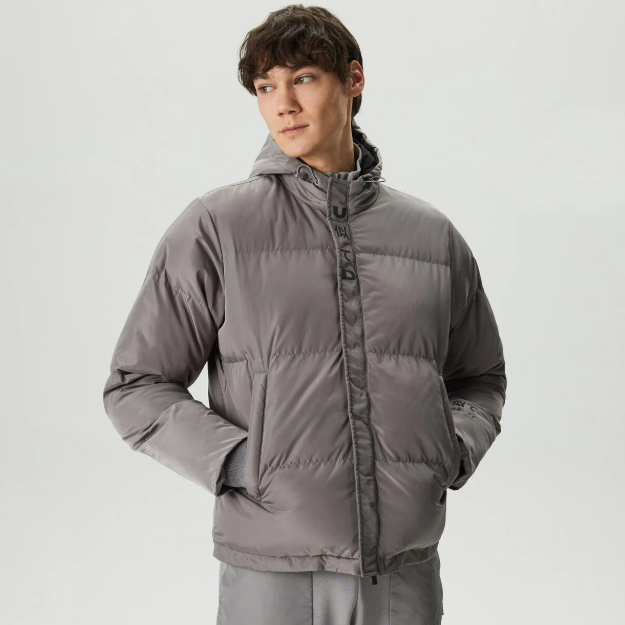 United 4 - UNITED4 Classic Erkek Gri Mont