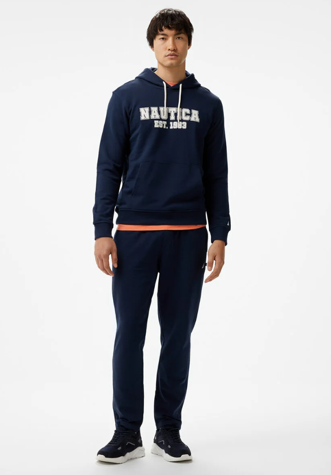 Nautica - Erkek Lacivert Standart Fit Sweatshirt